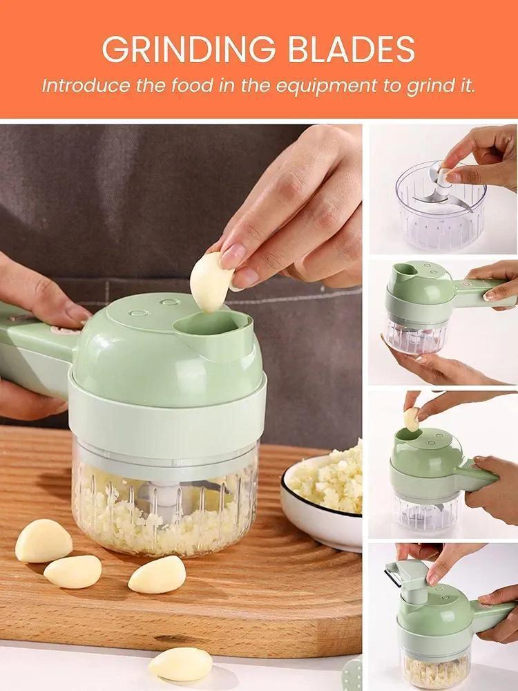 Chefilla Portable Electric Food Chopper – Rechargeable Mini Processor