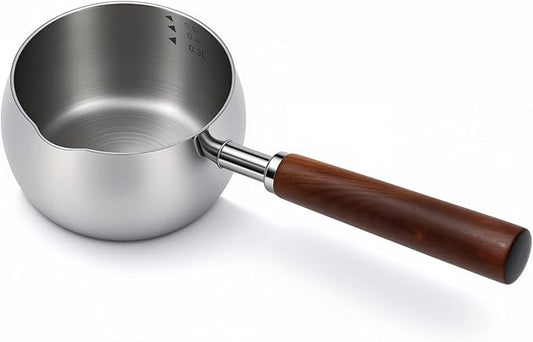 Chefilla 500ml Stainless Steel Butter Warmer Pot with Handle