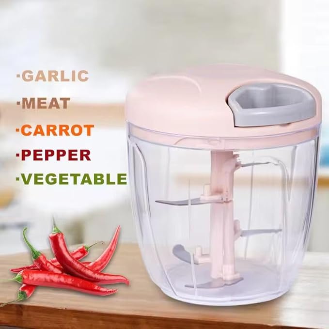 Chefilla Manual Hand Pull Food Chopper – Large Size