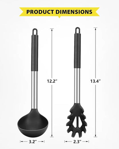 Chefilla Silicone Kitchen Tool Set – 4 Pieces