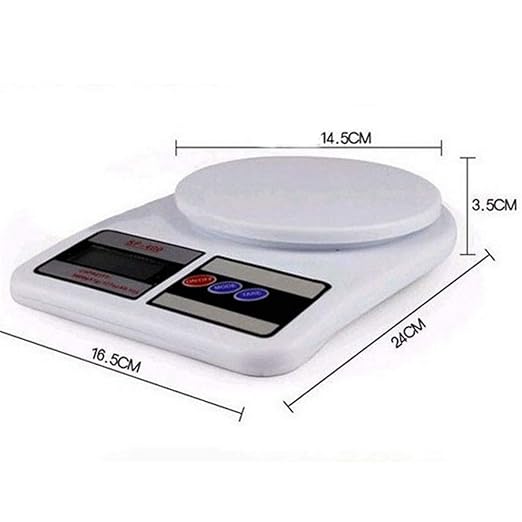 Chefilla Digital Kitchen Scale 1-20kg with LED Display