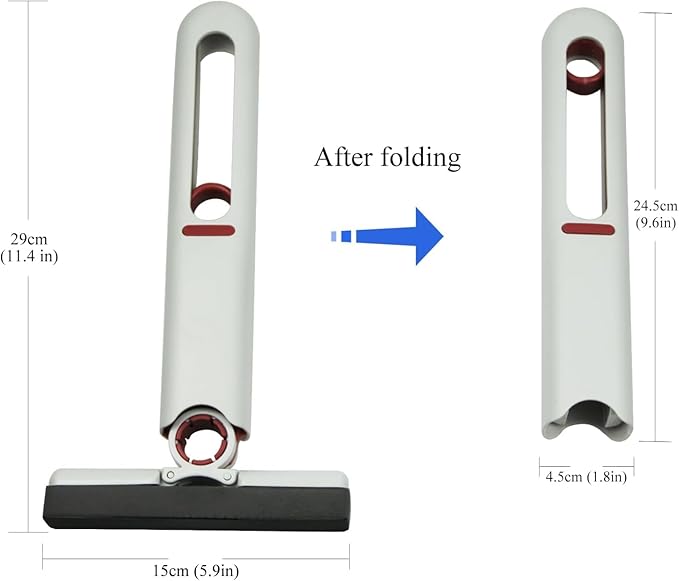 Chefilla Portable Mini Mop – Quick & Easy Kitchen Cleaning Tool with Sponge & Cotton Head