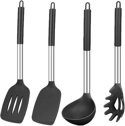 Chefilla Silicone Kitchen Tool Set – 4 Pieces