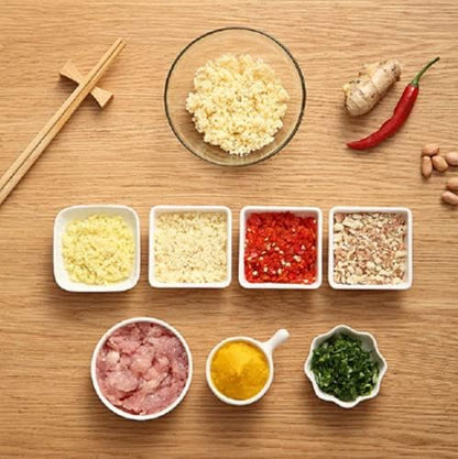 Chefilla Compact Manual Garlic Chopper 170ml