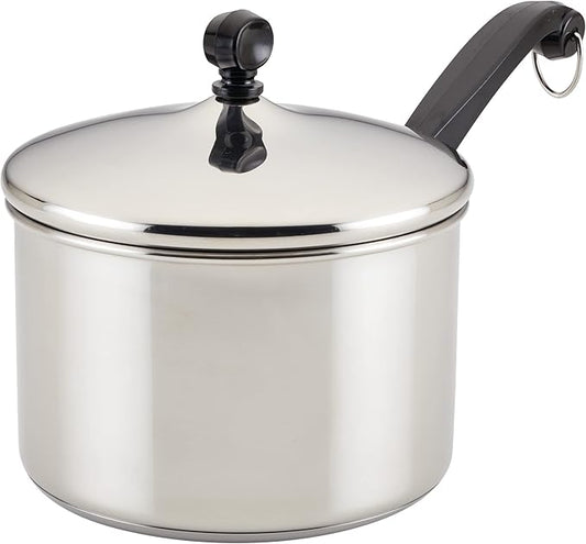 Chefilla 3 Quart Stainless Steel Sauce Pan with Lid