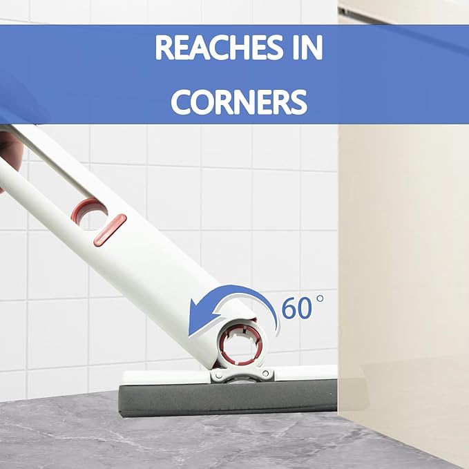 Chefilla Portable Mini Mop – Quick & Easy Kitchen Cleaning Tool with Sponge & Cotton Head