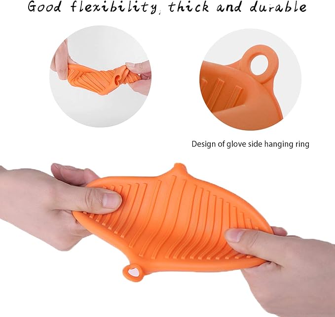Chefilla Silicone Heat Resistant Gripper (5-Pack) – Safe, Smart & Stylish Kitchen Helper