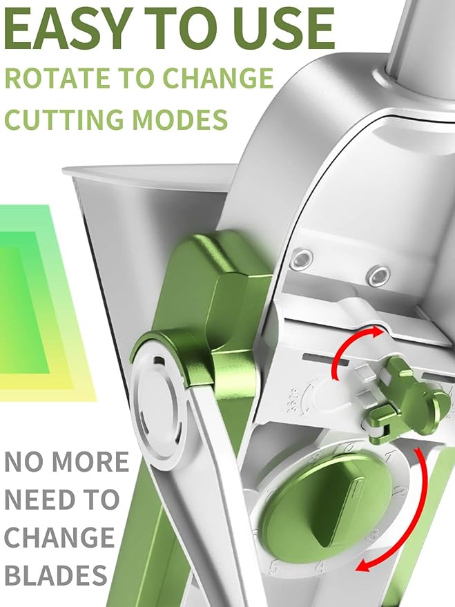 Chefilla 5-in-1 Vegetable & Fruits Cutter – Multi Blade Manual Slicer for Effortless Chopping & Slicing