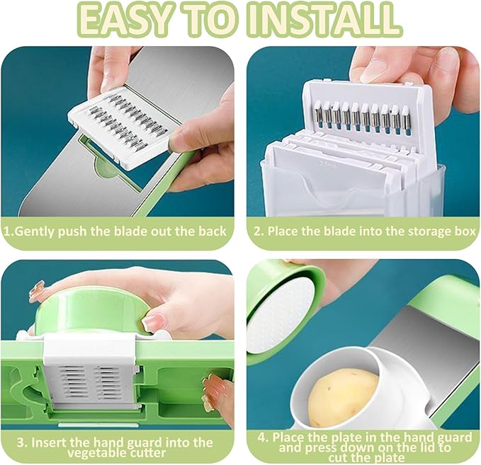 Chefilla 4-Blade Vegetable Slicer – Fast & Easy Prep