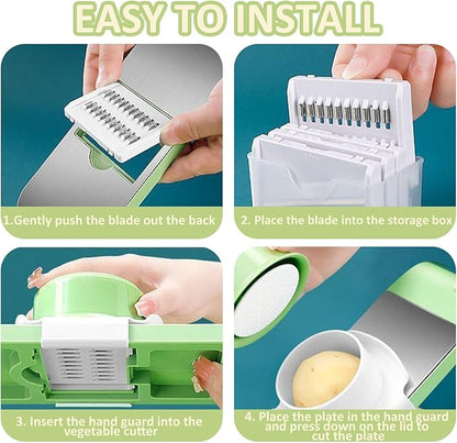Chefilla 4-Blade Vegetable Slicer – Fast & Easy Prep