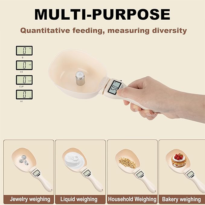 Chefilla Digital Measuring Spoon Scale – Smart Precision for Cooking & Baking