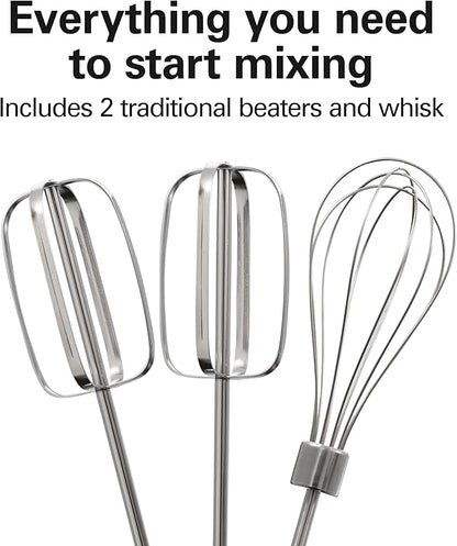 Chefilla 6-Speed Electric Hand Mixer with Whisk & Beaters