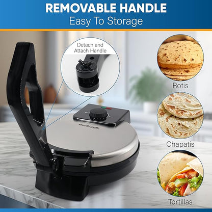 Chefilla Electric Roti Maker 10-Inch Non-Stick