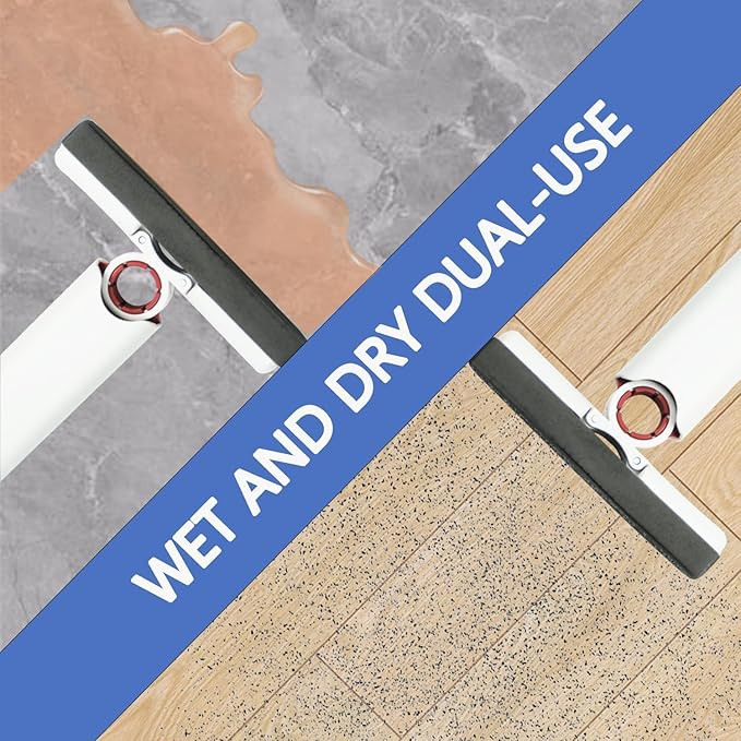 Chefilla Portable Mini Mop – Quick & Easy Kitchen Cleaning Tool with Sponge & Cotton Head