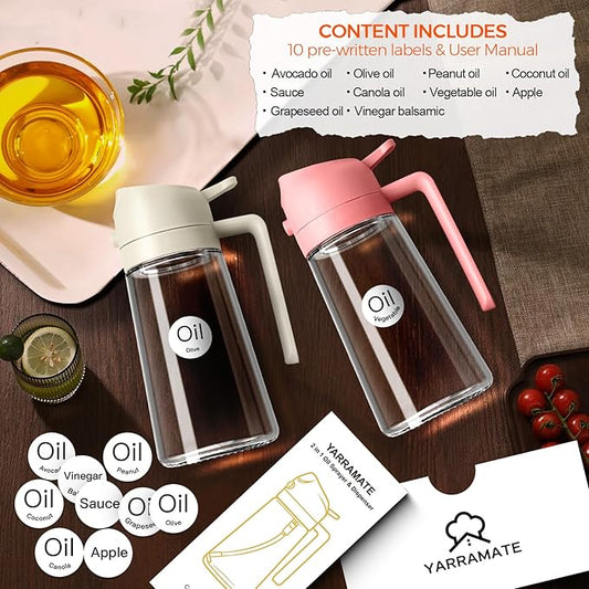 Chefilla 2-in-1 Oil Sprayer & Dispenser 470ml